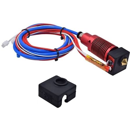 Opgradering 2 i 1 ekstruder hot end kit 12V til 1,75 mm dobbelt farve til CR10S PRO Ender-3 CREALITY 3D-printer