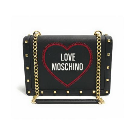 Moschino, Shoulder Bags Czarny, Kobieta, Rozmiar: ONE Size