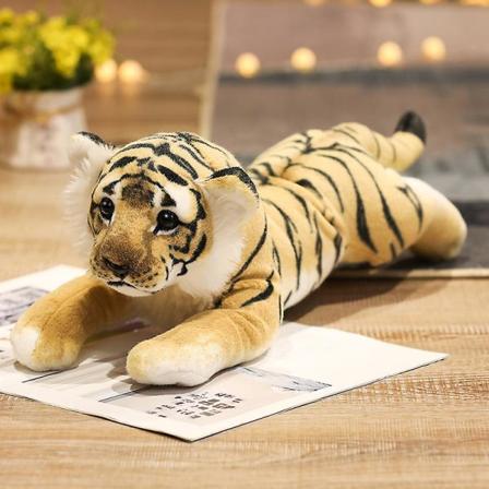 Simulert løve tiger leopard dukke Løvenes Konge plysj leketøy dukke kastepute barnas gave Small size 39cm Style-2
