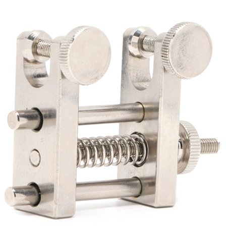 Fiolinkantklemme Sprekkreparasjonsverktøy Luthier Making Viola Cello Montering Hodefixtur Sølv