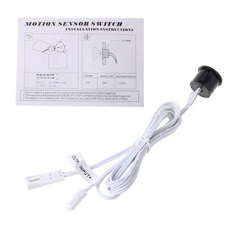 DC12V LED-belysning Rörelsesensor Hand Wave Dimmer PIR Infraröd rörelsesensor Switch LED Strip Lights ​Touch Switch