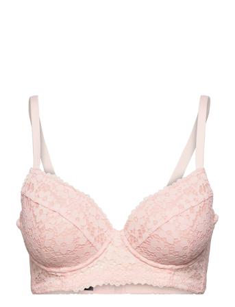 Rose Bra Fill Lingerie Bras & Tops Push Up Bras Lyserød Missya
