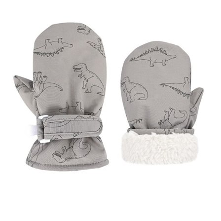 Barnhandskar Skidåkning Snöhandskar GREY - spot försäljning