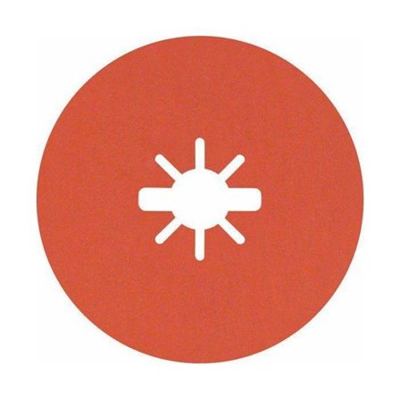 Slipskiva - kapsskiva Bosch Fibrer X-LOCK INOX 125 g 80 R782 / 25 stycken B2608621826