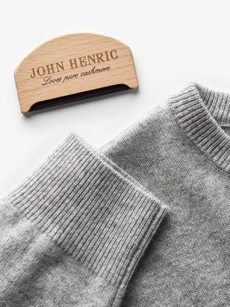 John Henric Men's Holz-Kaschmirkamm Size Onesize