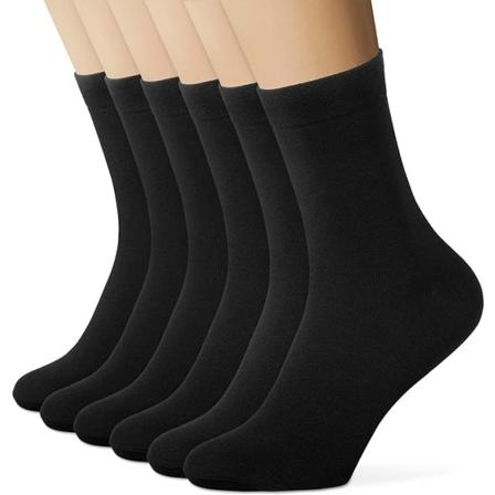 Sokker bomullssokker herre sports svart og hvitt vinter klassisk komfortable pustende med elastiske mansjetter daglig egnet for menn og kvinner