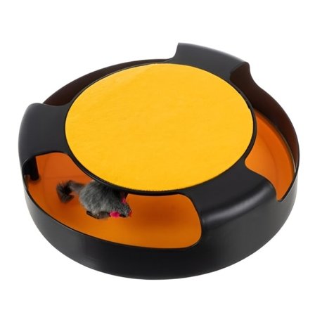 Kattleksak med Mus Grön