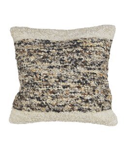 Pudebetræk Assa 100% uld Brun