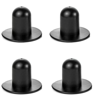 Bassengveggplugg Sil Hullplugg SVART