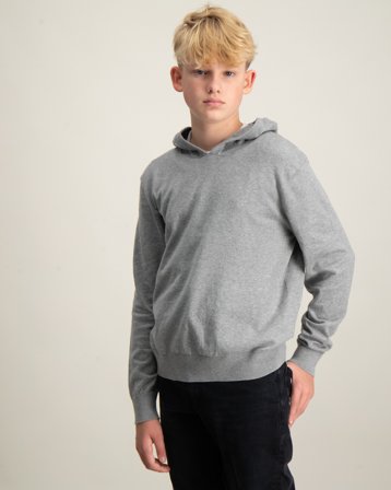 Grunt Jon Hood Knit Gris Sweats à capuche Garçon - Kids Brand Store