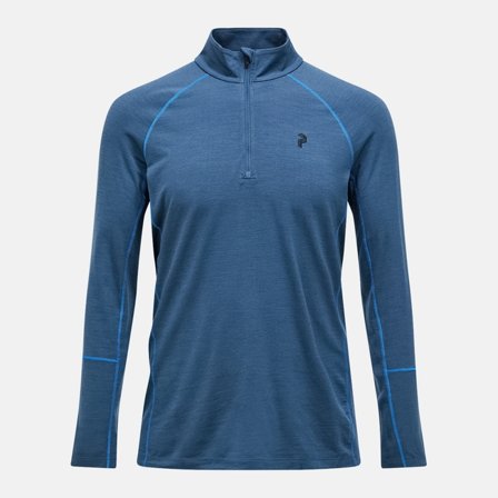 Peak Performance - Magic Half Zip Wool-blend Baselayer Men