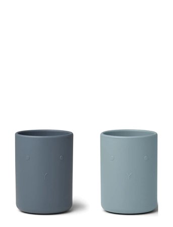 Liewood Ethan Cup 2-Pack - Blue - ONE SIZE