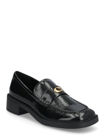Coach Penny Loafers - Black - 38.5