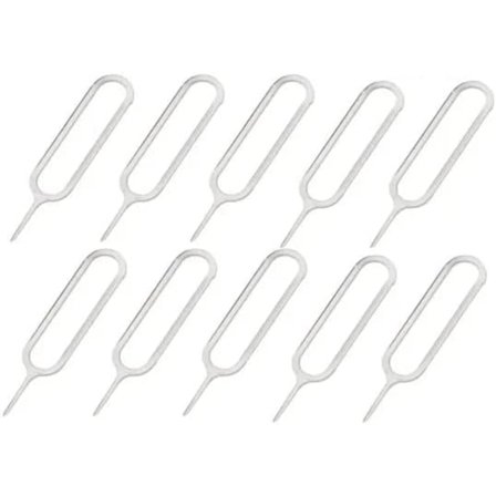 SIM-kortsutmatningspinnar (10-pack) - SIM-kortsfackets utmatningspinnar