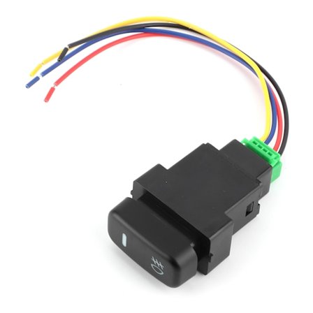 Erstatningsknapp for tåkelysbryter, passer for Mitsubishi Pajero/Lancer/Outlander/Triton