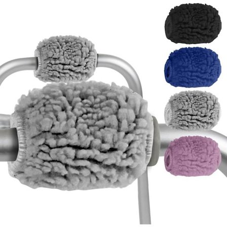 Fårskinn Walker Grips 2-Pack - Hand Pad Tillbehör för vikning