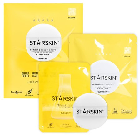 Starskin Essentials GLOWSTAR Foaming Peeling Puff 16ml - Esfoliante Illuminante viso