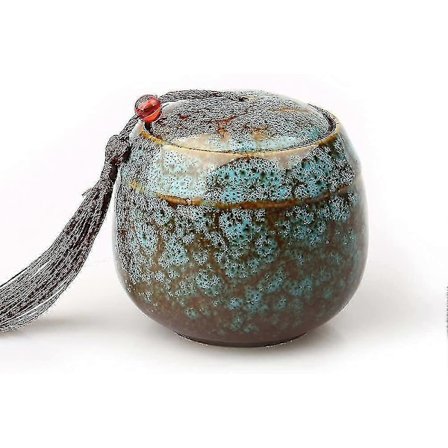 Luksus Begravelsesurne til Menneske- & Kæledyrsaske, Håndlavet Urne, Mellemstore og Små Mindeurner til Mennesker, Håndlavet Keramik Mindegenstand, 