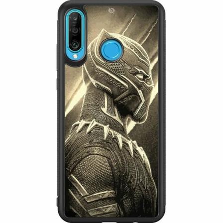 Huawei P30 Lite Svart Skal Wakanda Forever : Black Panther