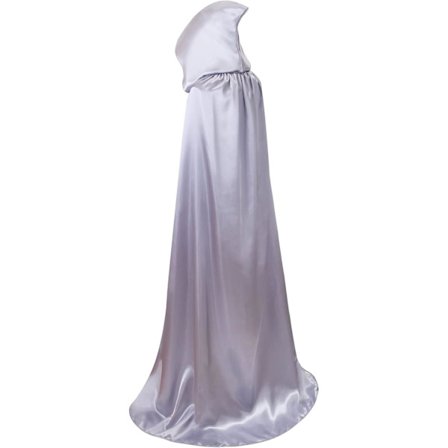 Unisex Vuxen Huvförsedd Cape Fullängd Halloween Jul Kostym Party Mantel Storlek 110 cm till 170 cm