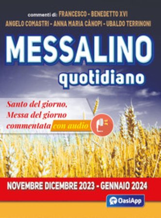 Messalino quotidiano (novembre-dicembre 2023-gennaio 2024) Papa Francesco (Jorge Mario Bergoglio)