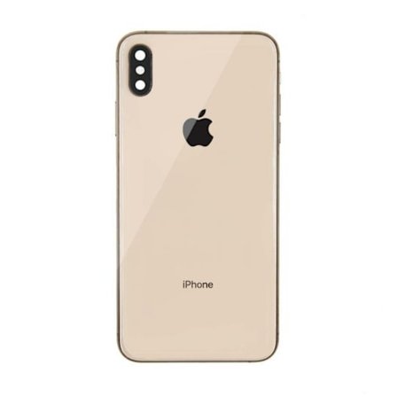 iPhone XS Max Baksida Med Komplett Ram - Guld