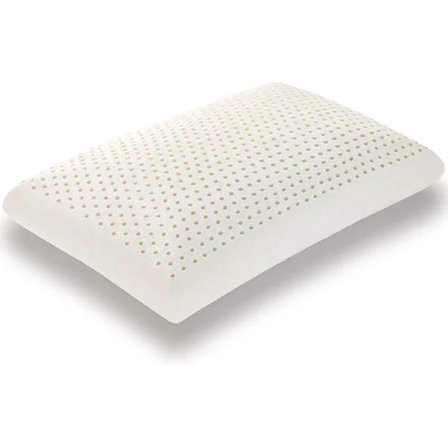 Alg 100% Talalay Latex Pude, Ekstra Blød Latex Pude Til Sovning (Queen Size), Sengpude Til Rygliggere