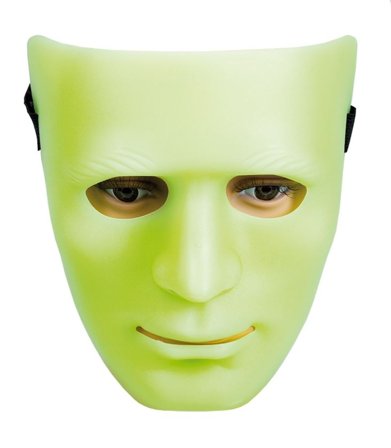 Statymask Självlysande