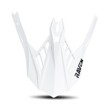 Raven Ipsum/Aspire EVO MX Helmet Peak White
