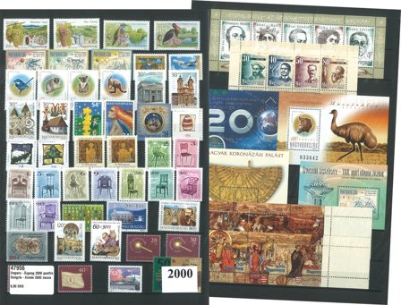 Ungarn - årgang 2000 - Postfrisk