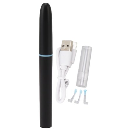 Ørevoksfjerner med 2MP kamera, 1080P HD LED-belysning, silikontupp og øreendoskop