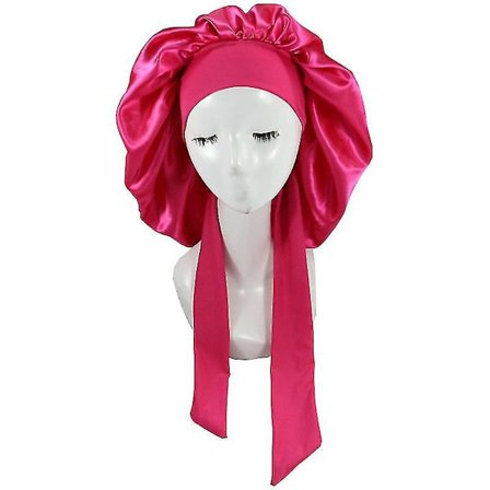 Silk Bonnet Satin Bonnet For Sleeping Bonnet With Tie Band Night Cap
