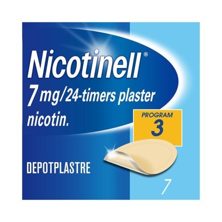 Nicotinell depotplaster 7 mg/24 timer 7 stk