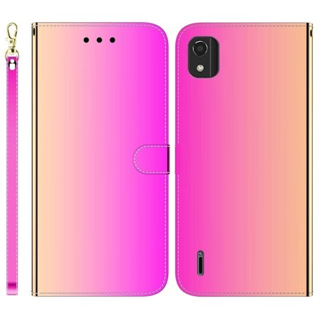 Mirror Nokia C2 2nd Edition fodral - Rosa