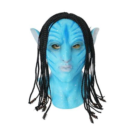 Avatar Mask Huvudbonader Animal Cosplay rekvisita för Halloween-fest