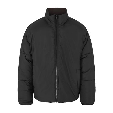 Build Your Brand Dam/Dam Lös Pufferjacka 5XL Svart