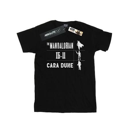 Star Wars The Mandalorian Warrior Silhouettes T-shirt för män 4XL Black 4XL