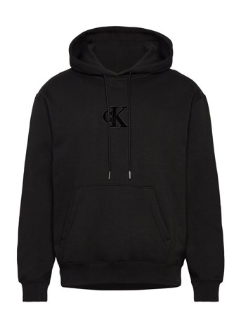 Calvin Klein Jeans 350Gsm Fleece Gift Giving Hoodie - Black - XXL