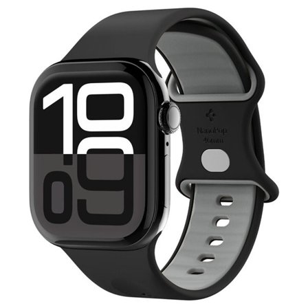 Spigen Nano Pop-rem til Apple-ur 44/45/46/49 mm - sort og grå