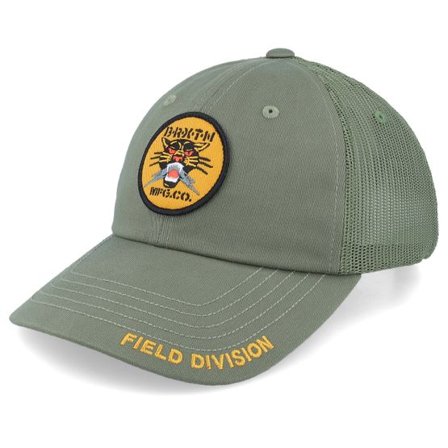 Brixton - Grön trucker Keps - Sparks Olive Surplus Trucker @ Hatstore