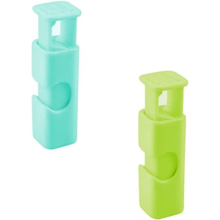 Brödpåsklämmor, 2-pack tätningsklämmor, plastförslutningsklämmor, B