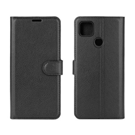 Flip Stand Leather Wallet Case For Xiaomi Redmi 9C Black