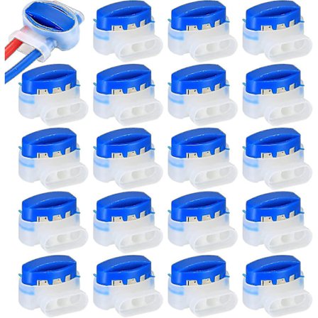 20 stk. Harpiksfylte kabelkontakter for Automower robotgressklipper