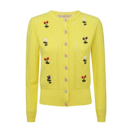 Cormio Cardigans Gul, Dame