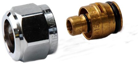 Gustavsberg FG049505020 Kopplingsset 15x2,5 mm, Installation