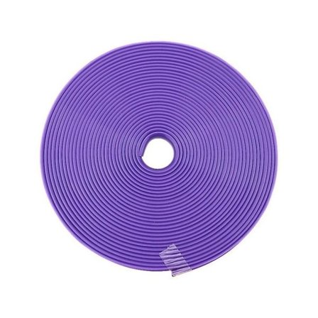 8m/rulle Bilhjul Fælge Beskyttende Strimler Dæk Beskyttelseslinje Gummi Strimmel Strimler Auto Udvendige Dæk Beskyttelseslinje Bil Tilbehør