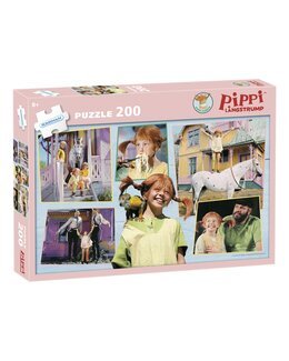 Puslespill Pippi Langstrømpe 200 brikker