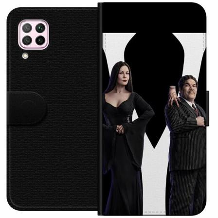 Huawei P40 Lite Plånboksfodral Wednesday Addams