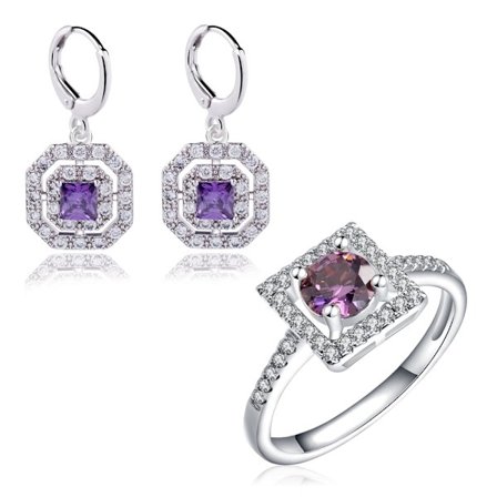 18K VIT Guldfyllda Guld Filled gulddoublé SET