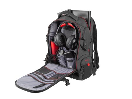 GENESIS Notebook Rucksack PALLAD 550 schwarz (17,3")